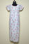 Picture of White and Pink Floral Jaipur Cotton Nighty