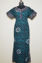 Picture of Sea Green and Black Batik Print Cotton Nighty