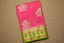Picture of Pink and Parrot Green Dupion Banarasi Silk Saree