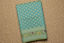Picture of Blue and Olive Green Banarasi Muslin Silk Banarasi  Saree