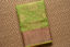 Picture of Parrot Green and Pink Zari Kota Banarasi Silk Saree