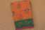 Picture of Melon Orange and Sea Green Handloom Kota Banarasi Silk Saree