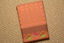 Picture of Peach, Gold and Brown Banarasi Mercerised Cotton Saree