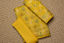 Picture of Yellow and Gold Banarasi Katan Silk Dress Material