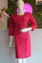 Picture of Hand Embroidered Pink Cotton Lucknow Chikankari kurti