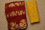 Picture of Red and Yellow Bandhani Georgette Saree