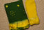 Picture of Green and Yellow Bandhani Georgette Saree