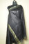 Picture of Black Plain Bhagalpuri Silk Dupatta