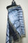 Picture of Black and White Shibori Bhagalpuri Silk Dupatta