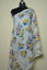 Picture of White Floral Linen Dupatta