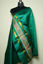 Picture of Green Raw Silk Plain Dupatta