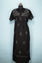 Picture of Black Lucknow Chikankari Lizzy Bizzy Nighty