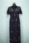 Picture of Navy Blue Lucknow Chikankari Lizzy Bizzy Nighty