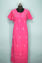 Picture of Peach Lucknow Chikankari Lizzy Bizzy Nighty