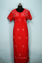 Picture of Red Lucknow Chikankari Lizzy Bizzy Nighty