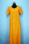 Picture of Mustard Yellow Lucknow Chikankari Lizzy Bizzy Nighty