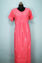 Picture of Peach Lucknow Chikankari Lizzy Bizzy Nighty