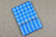 Picture of Ivory White and Blue Checks Mangalagiri Handloom Cotton Saree