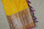 Picture of Yellow and Pink checks silver Kanchi Border Mangalagiri Silk Saree
