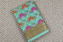 Picture of Mint with Pink and Orange Floral weave Kota Silk Saree