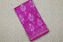 Picture of Pink Batik Print Chanderi Silk Saree with Small Zari Border