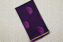 Picture of Dark Purple and Magenta Batik Print and Shibori Half and Half Chanderi Silk Saree with Small Zari Border
