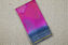 Picture of Pink and Grey Handblock Print Chanderi Silk Saree with Small Zari Border