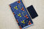 Picture of "Dark Grey with Black, Orange and Yellow Floral Soft Jamdani Silk Saree"