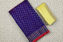Picture of Purple Silk Cotton Dhakai Jamdani Hazar Butti Zari Saree