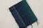 Picture of Green and Black Handloom silk Cotton saree with pochampalli design