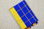 Picture of Royal Blue and Yellow Checks Handloom Silk Saree with Satin Border