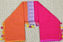 Picture of Orange and Pink Madhyamani Pure Cotton saree