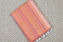 Picture of Orange Pure Cotton saree with Multi Colour Zig Zag Stripes