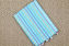Picture of Ice Blue Pure Cotton saree with Multi Colour Zig Zag Stripes