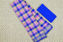 Picture of Multi Colour Checks Rudraksh Zari Border Pure Kanchi Cotton saree