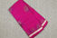 Picture of Pink Plain Swarovski Motifs Kota Doria Silk Cotton Saree