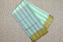 Picture of White and Pista Stripes Tissue Kota Silk Cotton Saree