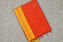 Picture of Orange and Yellow Bhagalpuri Silk Saree with Temple Border