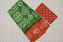 Picture of Mehandhi Green and Brick Red Tie and Dye Bandhani Cotton Saree with out Border