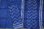 Picture of Indigo 3 Piece Dabu Print Chanderi Silk Dress Material With Zari Border