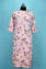 Picture of Baby Pink Rayon Printed Kurti