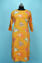 Picture of Mustard Yellow Rayon Printed Kurti