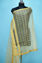 Picture of Beige Self Big Checks Bhagalpuri Silk Dupatta