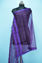 Picture of Violet Self Big Checks Bhagalpuri Silk Dupatta