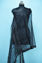 Picture of Black Self Big Checks Bhagalpuri Silk Dupatta
