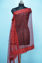 Picture of Red and Blue Mango Motifs Organza Dupatta