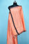 Picture of Peach Plain Bhagalpuri Silk Dupatta with Black Temple Border
