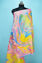 Picture of Multicolour Linen Dupatta with Marble Print