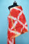 Picture of Red Shibori Print Bhagalpuri Silk Dupatta