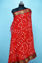 Picture of Red Art Silk Bandhani Dupatta with Zari Border